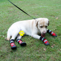 atacado macio refletindo botas de cachorro à prova d &#39;água sapatos